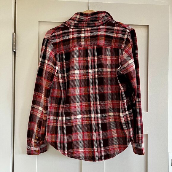 L.L. Bean Plaid Flannel Shirt/Shacket Size Small - Picture 5 of 5